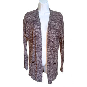 Old Navy Women's Marled Purple Open Front  Lightweight Cardigan Sweater Size XS